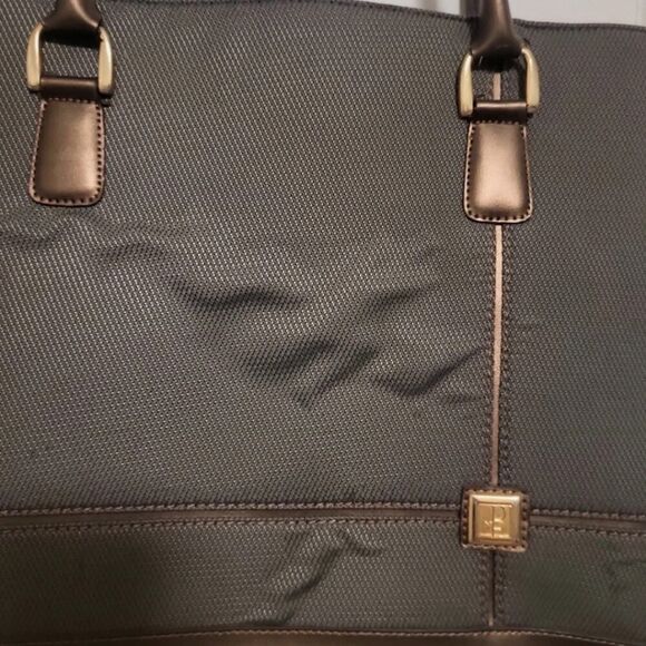 DVF Diane Von Furstenberg Tote Bag Olive Green and Brown - Picture 11 of 14